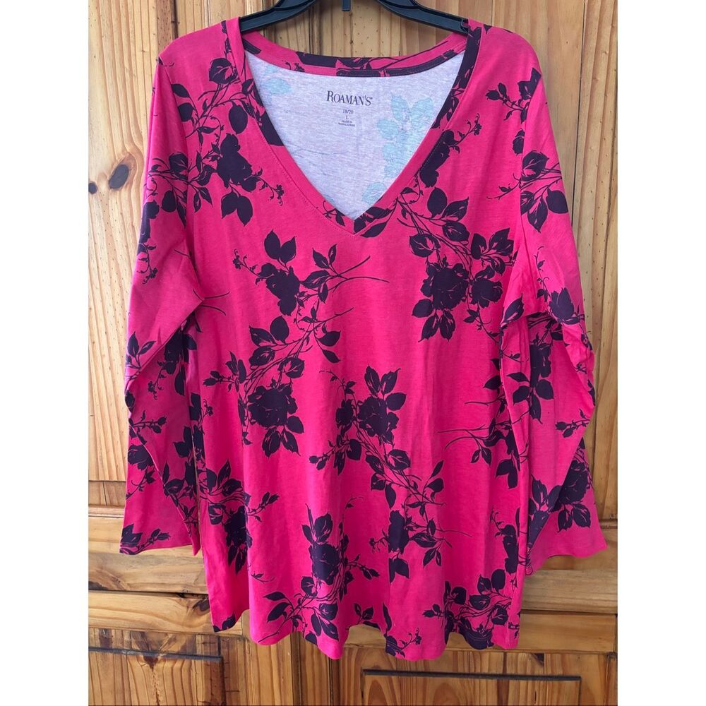 Roaman’s L/S Tee Shirt Tunic